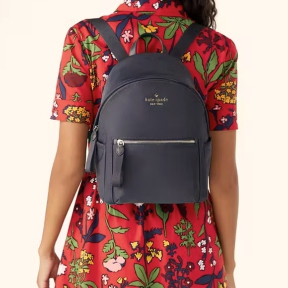 Kate Spade Chealsea Medium Size Mini Black Backpack - Picture 4 of 15